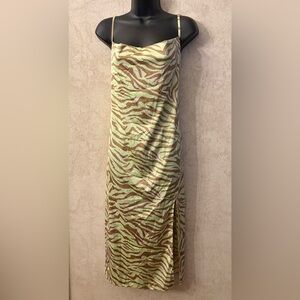 Forever 21 Animal Print Slip Dress*